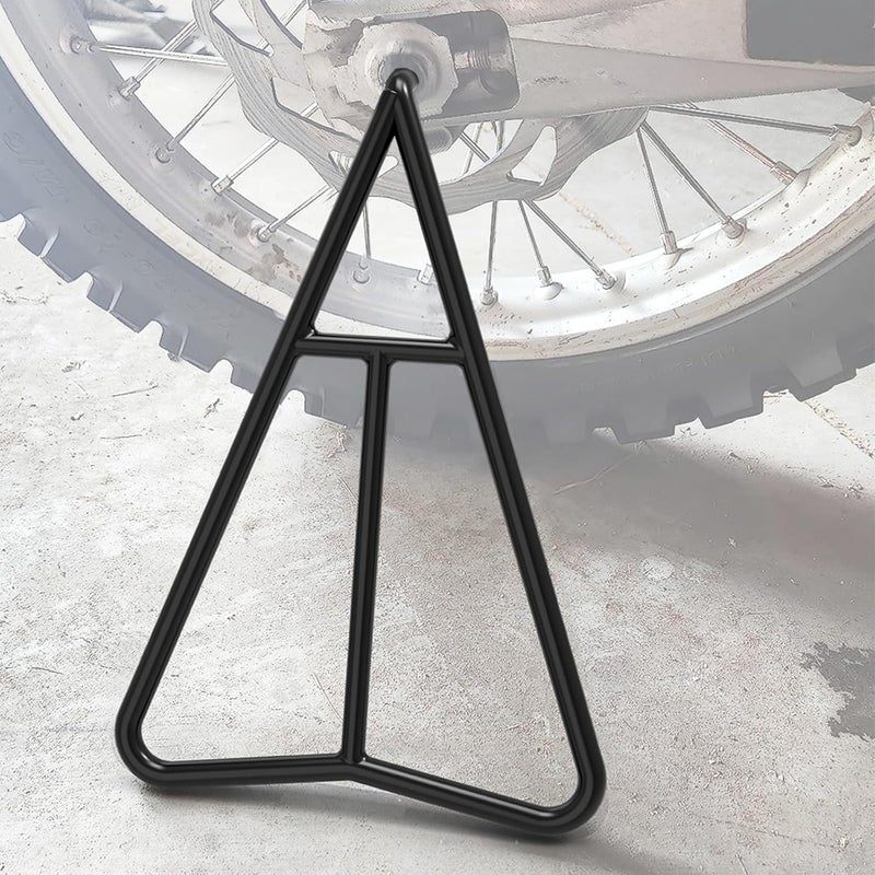 YanTuo Dirt Bike Triangle Stand, Motorcycle Rear Wheel Paddock Stand, T-shaped Central Support, Solid Steel Structure for 80-500cc Supermoto Motocross Enduro Pit Bike - Image 1